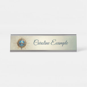 Placa De Mesa Símbolo do olho do Egito,