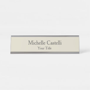 Placa De Mesa Simples clássico exclusivo profissional
