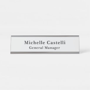 Placa De Mesa Simples clássico exclusivo profissional