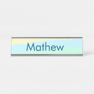 Placa De Mesa simples letra inicial monograma adicionar sua letr