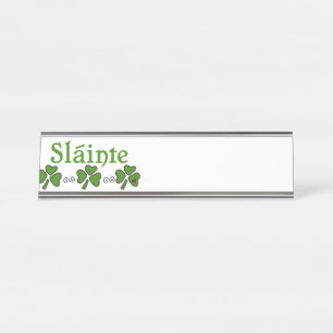 Placa De Mesa Slainte