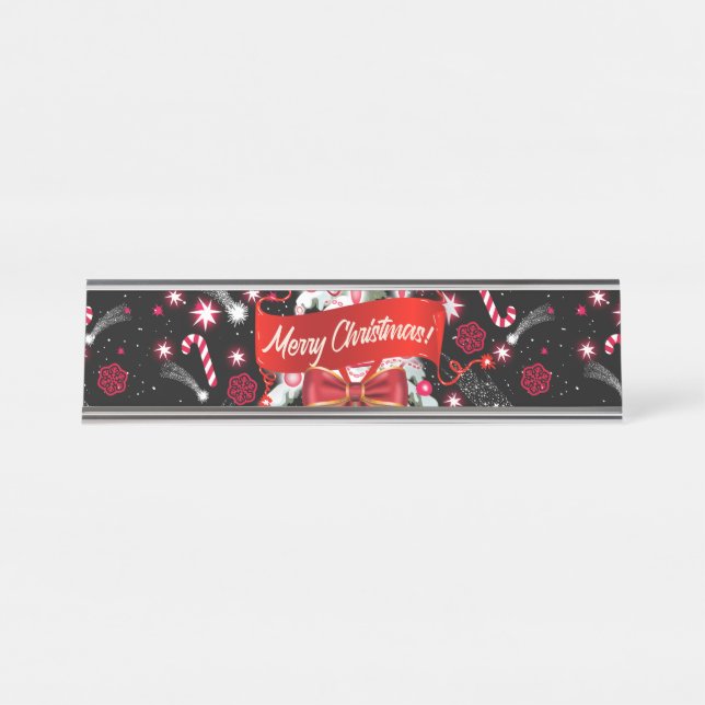 Placa De Mesa Starry Night (Frente)