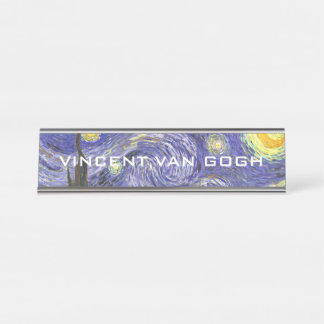 Placa De Mesa Starry Night por Vincent van Gogh