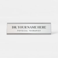 Terapêutica Física Prata Simples e Escritório Negr