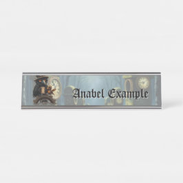 Placa De Mesa The raven powered by Coffee