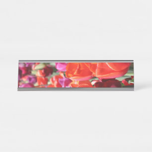Placa De Mesa Tulipas Quentes Quentes