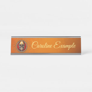 Placa De Mesa Um crânio