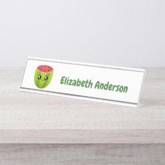 Placa De Mesa Um em um melão