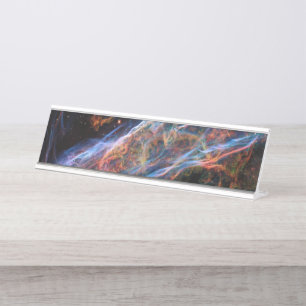 Placa De Mesa Veil Nebula Supernova Mantém Telescópio Hubble