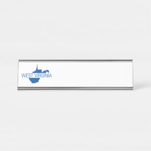 Placa De Mesa Virgínia Ocidental