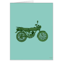 Placa de motocicleta Vintage