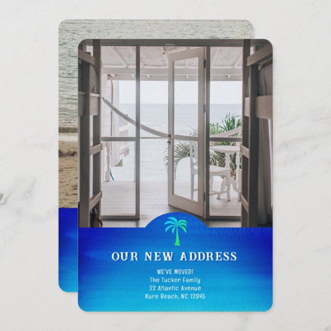 Placa de Movimentação Tropical de 2 Fotografias Br (Frente/Verso)