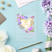 Placa de Namorados Romântica Rosa