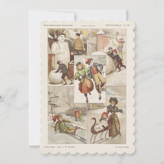 Placa de natais vintages (Frente)