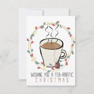 Placa de Natal Tea Lovers