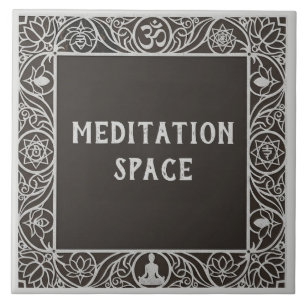 Placa de Nome da Sala de Meditação do Estúdio de Y