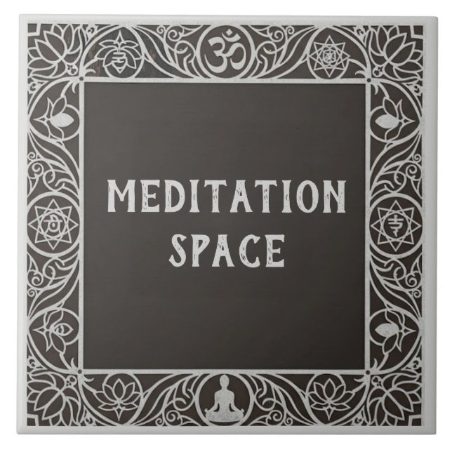 Placa de Nome da Sala de Meditação do Estúdio de Y (Frente)