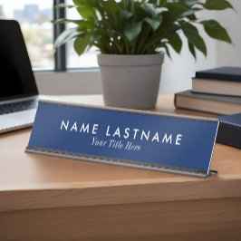 Placa de Nomes de Mesa Personalizada Minimalista A