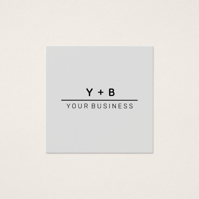 Placa de Nota de Logotipo Personalizada Simples +  (Frente)