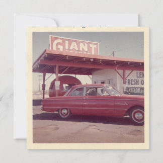 Placa de Nota Plana "Na Loja, agosto de 1962"