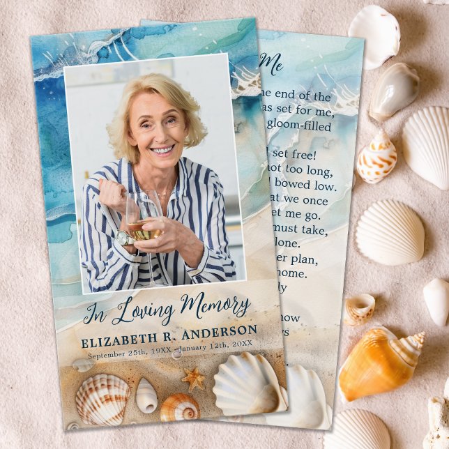 Placa de Oração Foto Memorial de Simpatia Funeral  (Criador carregado)