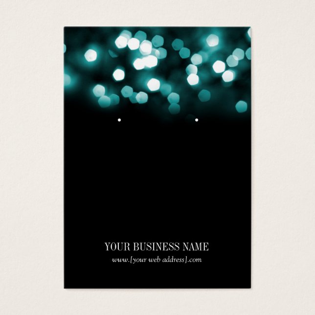 Placa de Orelha Personalizada para Luzes Pretas Te (Frente)
