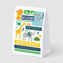 Placa de pedestal de aniversário de animais da sel