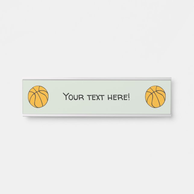 Placa De Porta Basquetebol (Frente)