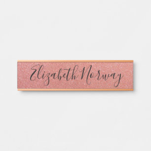 Placa De Porta brilho