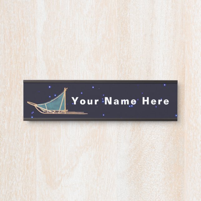 Placa De Porta Canina (Frente)