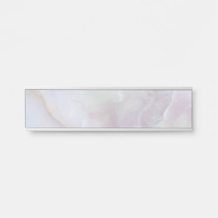 Placa De Porta Cinza Granite Brown Quartz Stone Hangey Plate