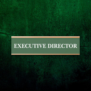 Placa de Porta de Escritório Profissional Moderna