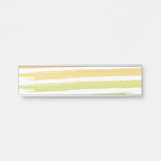 Placa De Porta design com fundo