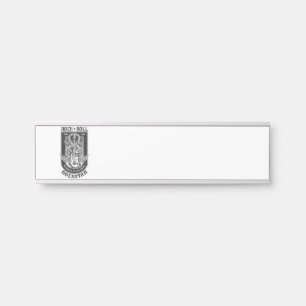 Placa De Porta Design de Guitar Rock