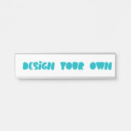 Placa De Porta Design personalizado personalizado