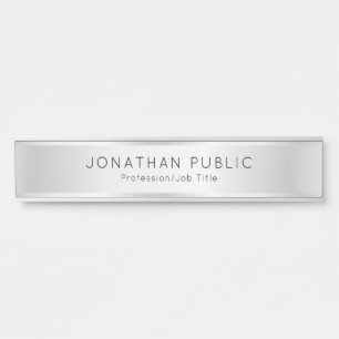 Placa De Porta Escritório, Elegante de Modelo Personalizado