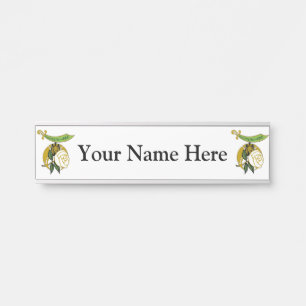 Placa De Porta Filhas do Nilo