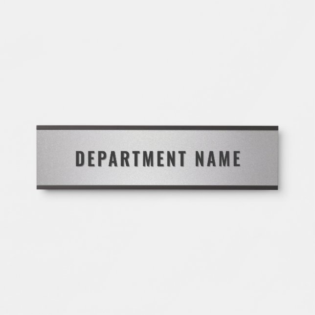 Placa De Porta Gradiente de Trendência Simples Nome da Porta do D (Frente)