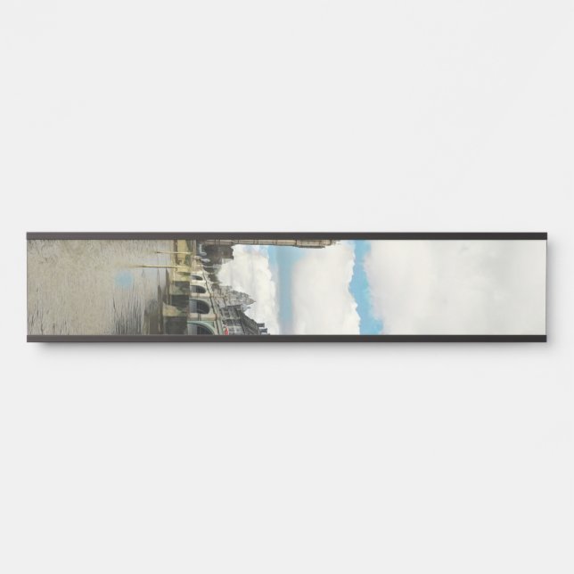 Placa De Porta ldp London - WESTMINSTER end bridge - panorama - (Frente)