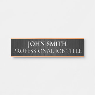 Placa De Porta Modern Professional Office Door Sign