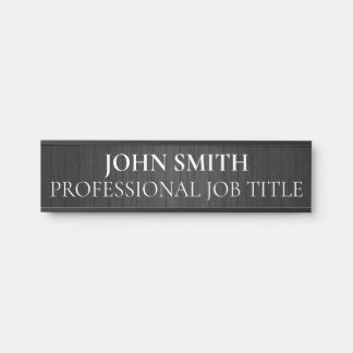 Placa De Porta Modern Professional Office Door Sign