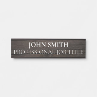 Placa De Porta Modern Professional Office Door Sign