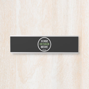 Placa De Porta personalizado, único, elegante e minimalista