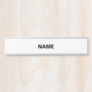 Placa De Porta Personalizar ou personalizar