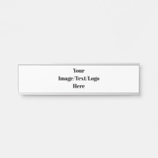 Placa De Porta Personalizar ou personalizar Modelos de Vazio