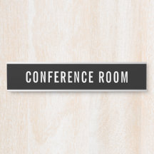 Porta do Office de Sinal da Sala de Conferência Al