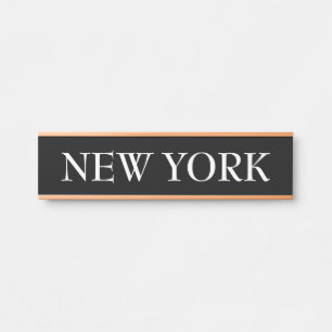 Placa De Porta Relógio Mundial de Fusos Horários