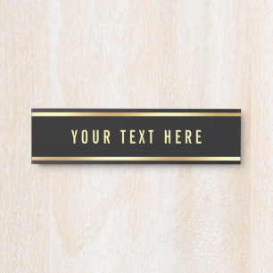 Placa De Porta Sala de Conferência da Sala de Exame de Texto Pers