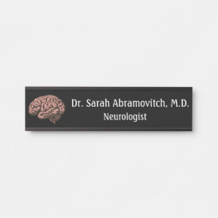 Placa De Porta Sinal de Placas de Porta de Consultório de Neurolo