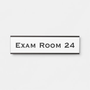 Placa De Porta Sinal de porta da sala de exames de dentista do do